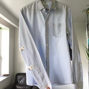 OAMC Light Blue Men's Dress Shirt